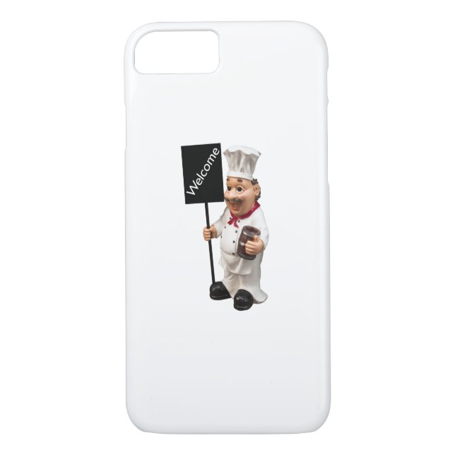 Koch Cook - WELCOME Menükarte Case-Mate iPhone Hülle (Rückseite)