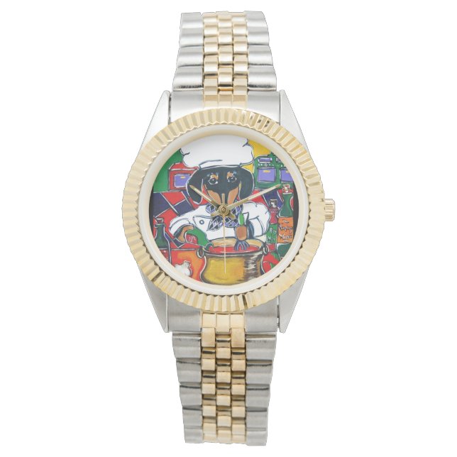 KOCH DACKEL ARMBANDUHR (Vorderseite)