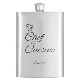 Koch de Cuisine - Kundenname Flachmann