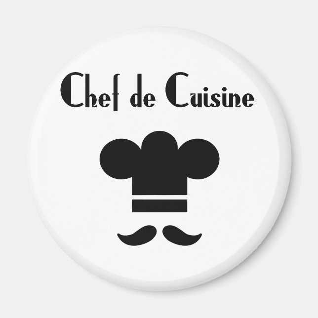 Koch de Cuisine Magnet (Vorne)