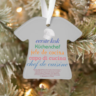 Koch de Cuisine Ornament