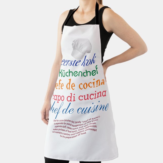 Koch de Cuisine Schürze (InSitu)
