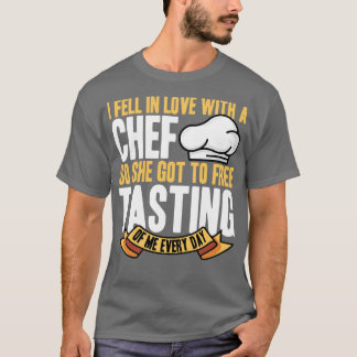 Koch, den ich in Liebe mit einem Koch, sodass sie T-Shirt