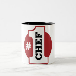 Koch der Nr.-1 Zweifarbige Tasse