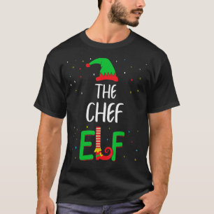 Koch Elf Familie Matching Weihnachts Pjs Funny 1 T-Shirt