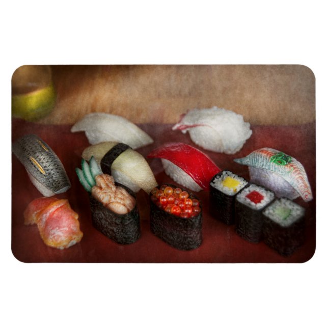 Koch - Essen - Oh, ich hatte letzte Nacht Sushi Magnet (Horizontal)
