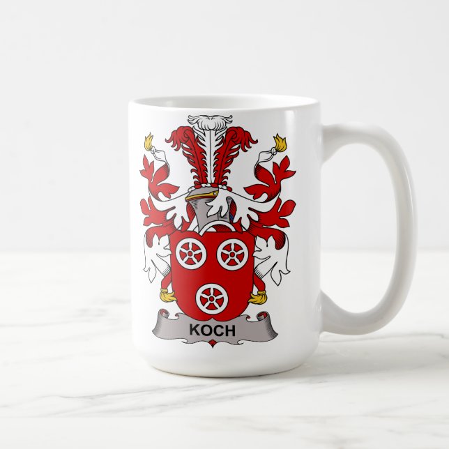 Koch Familienwappen Kaffeetasse (Rechts)