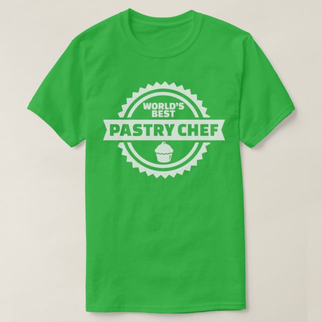 Koch für die beste Konditorei der Welt T-Shirt (Design vorne)