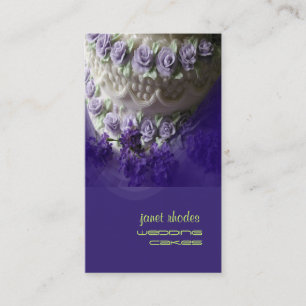 Koch für Hochzeitstorten Visitenkarte