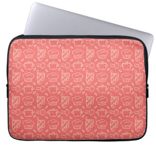 Koch-Geschenk I Liebe mein Essen und Wein Laptopschutzhülle