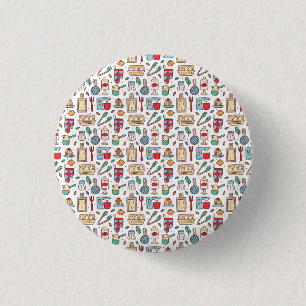 Koch-Geschenk   Nur gutes Essen aus frischen Zutat Button