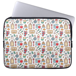 Koch-Geschenk Nur gutes Essen aus frischen Zutat Laptopschutzhülle