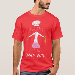 Koch Girl Küche Restaurant Banca del Gottardo T-Shirt
