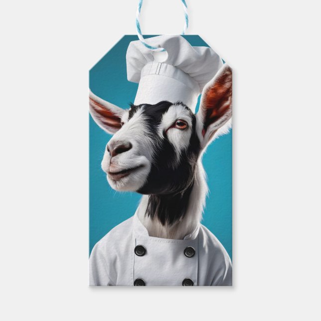 Koch Goat Geschenkanhänger (Vorderseite)