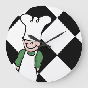 Koch Grote Klok Große Wanduhr