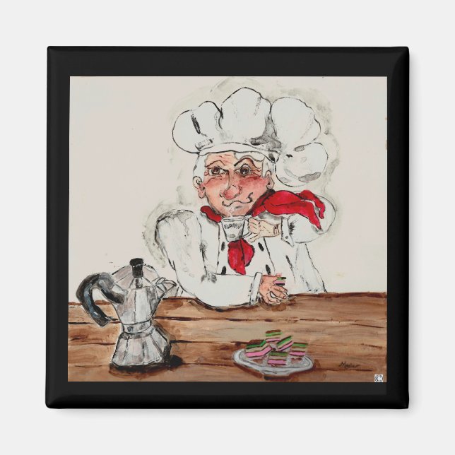 Koch Guiseppe Magnet (Vorne)