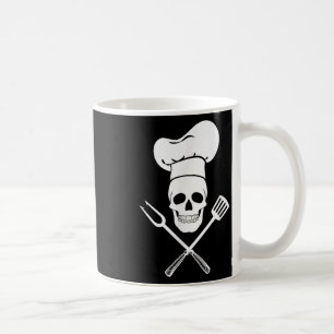 Koch Hat Cook Skull Kitchen Grillen Barbecue Tools Kaffeetasse