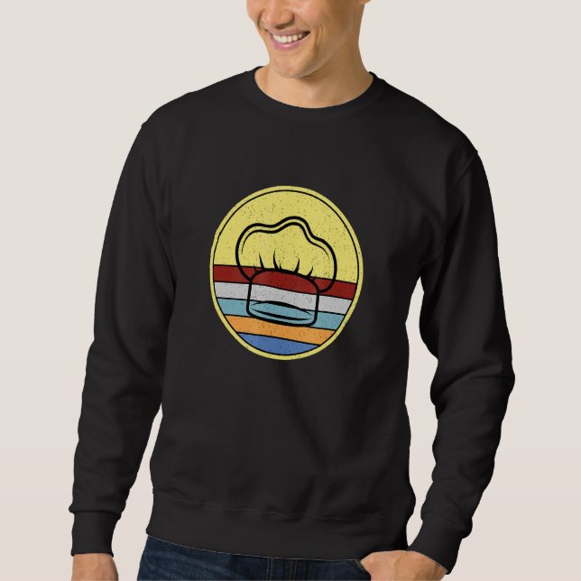 Koch Hat Kitchen Utensils Koch Sweatshirt (Vorderseite)