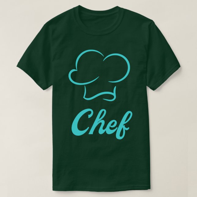 Koch Kitchen Hat Kochen T-Shirt (Design vorne)