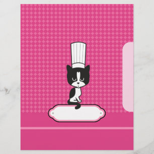 Koch "Kitty Recipes" Seiten - Illustriert