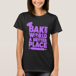 Koch - Klassischer Funny Baking Rolling Button Köc T-Shirt