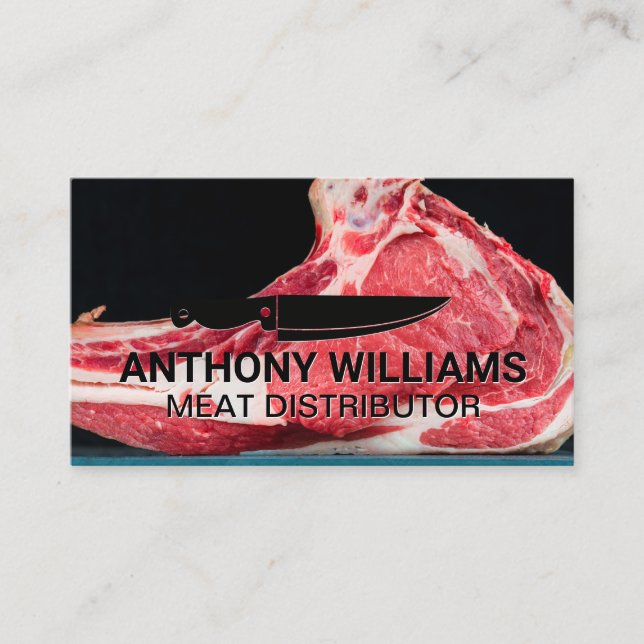 Koch Knife | Steak Visitenkarte (Vorderseite)