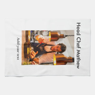Koch Koch hinzufügen Namen Männer Küche Bäckerei Geschirrtuch