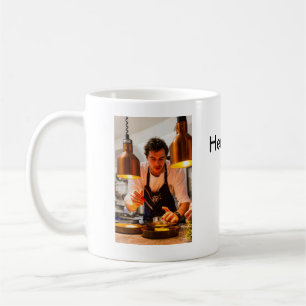 Koch Koch hinzufügen Namen Männer Küche Bäckerei Kaffeetasse