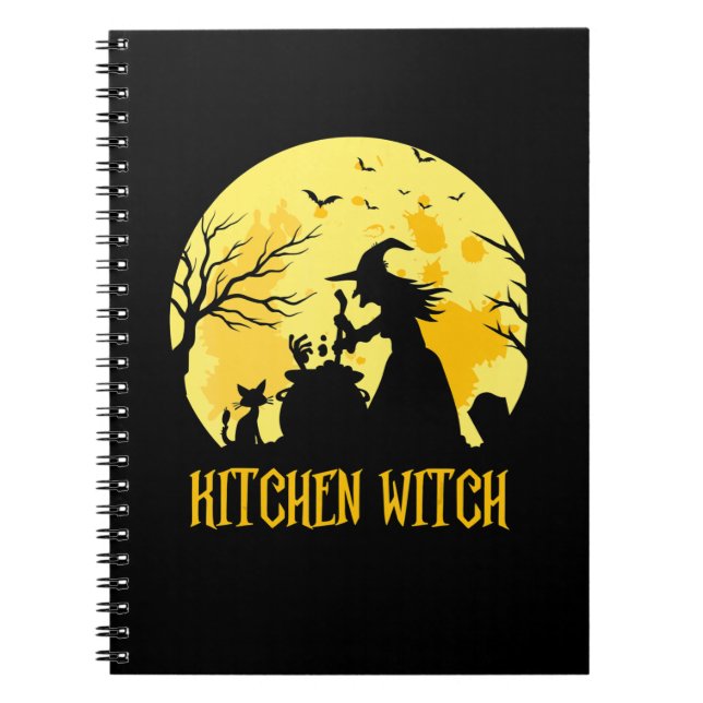 Koch Kochhalloween | Küchenwitz Notizblock (Vorderseite)