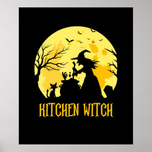Koch Kochhalloween   Küchenwitz Poster