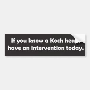 Koch Köpfe sind zum Kotzen Autoaufkleber