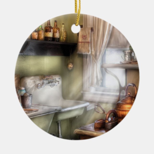 Koch - Küche - Mommas Küche Keramik Ornament (Vorne)