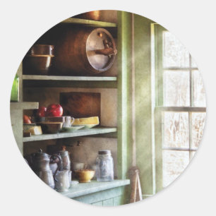 Koch - Küche Runder Aufkleber