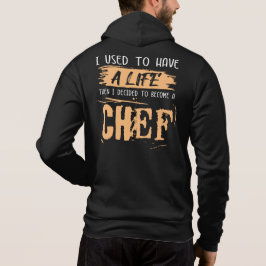 Koch Leben. Funny Gift Idea. Hoodie