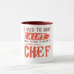 Koch Leben. Funny Gift Idea. Tasse