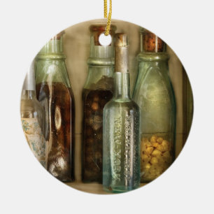 Koch - Lebensmittel - Die Inhaltsstoffe Keramik Ornament
