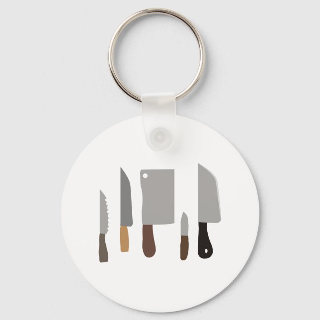 Koch-Messer Schlüsselanhänger (Vorderseite)
