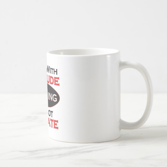 Koch mit Haltung Kaffeetasse (Rechts)