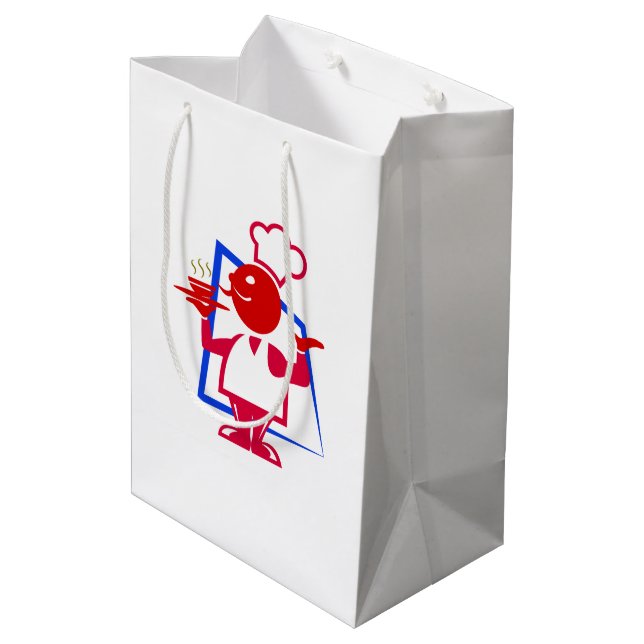 Koch Mittlere Geschenktüte (Rückseite Schrägansicht)