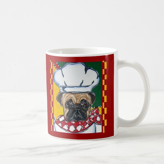 Koch Mops Kaffeetasse (Rechts)