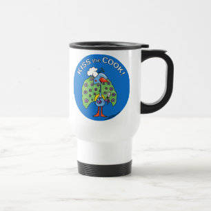 Koch Peacock, Küss den Koch! Reisebecher