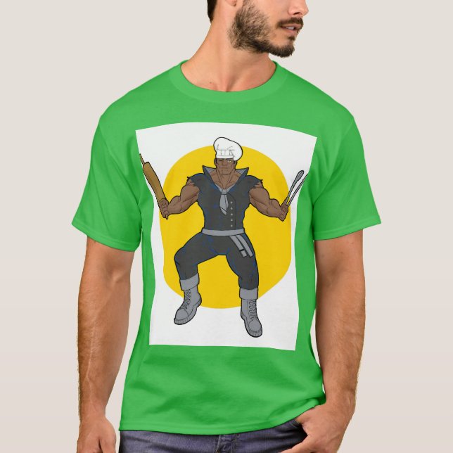 Koch Power Man T-Shirt (Vorderseite)