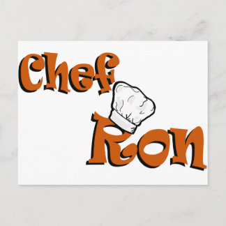 Koch Ron Postkarte