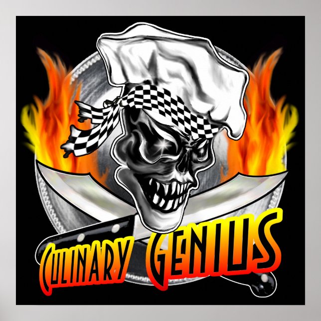 Koch Schädel 5 Poster (Vorne)