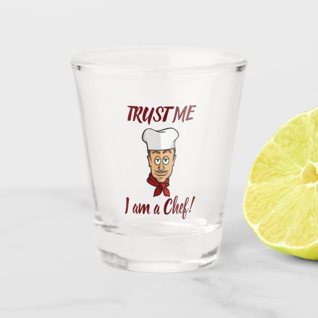 Koch Schnapsglas (Vorderseite)