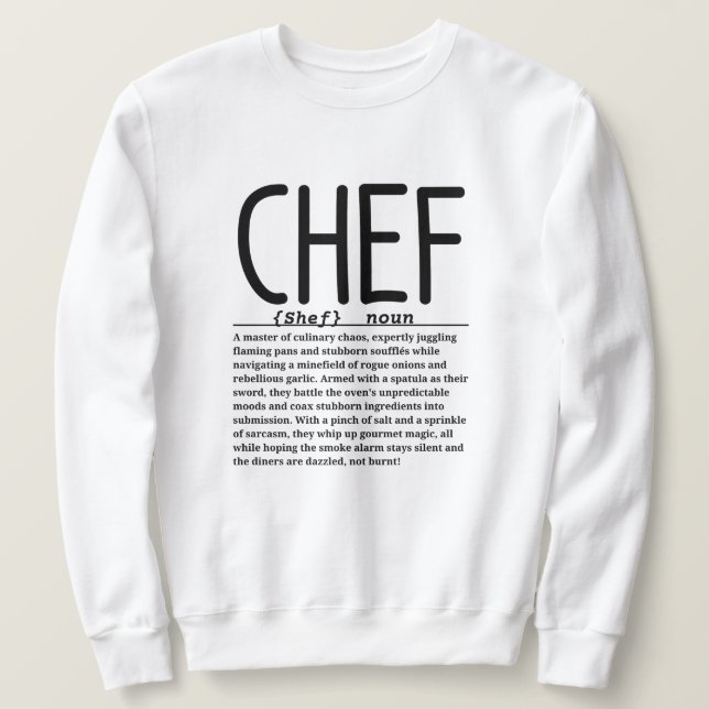 Koch Sweatshirt (Design vorne)
