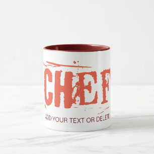 Koch Tasse. Großartige Geschenkidee. Anpassbare V Tasse