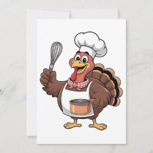 Koch Türkei Erntedank Cook Gobbler Ankündigung