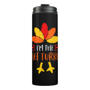 Koch Türkei Shirts der Familie Matching Erntedank Thermosbecher
