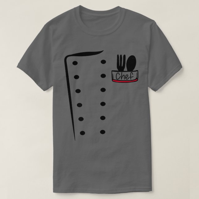 Koch Uniform Funny Cook KostümT-Shirt T-Shirt (Design vorne)